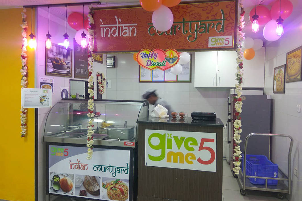 Give Me 5  |  Corporate food counter